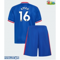 Manchester United Amad Diallo #16 Bortedraktsett Barn 2026-27 Kortermet (+ Korte bukser)